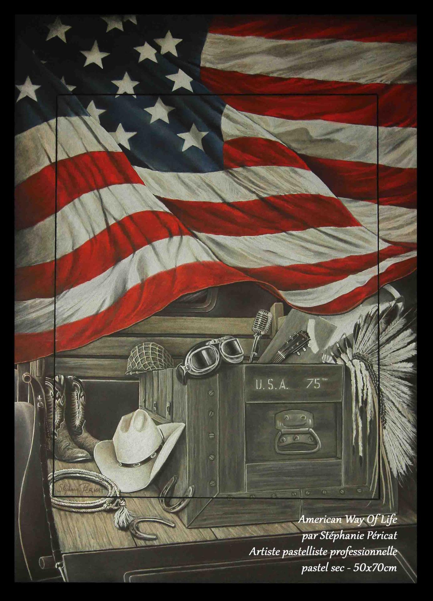 American Way of Life - 50x70 cm - Disponible