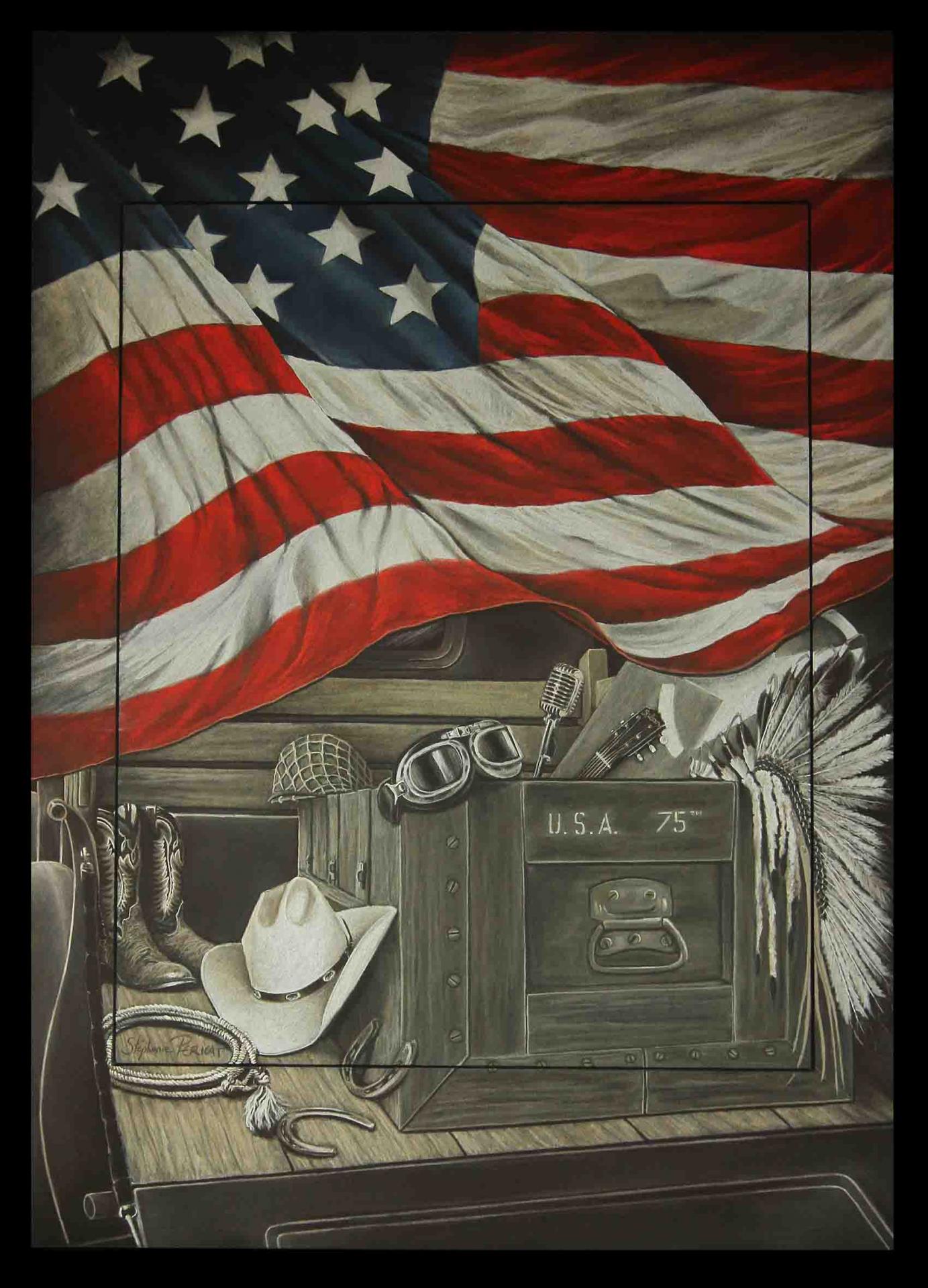 American Way of Life - 50x70 cm - Disponible