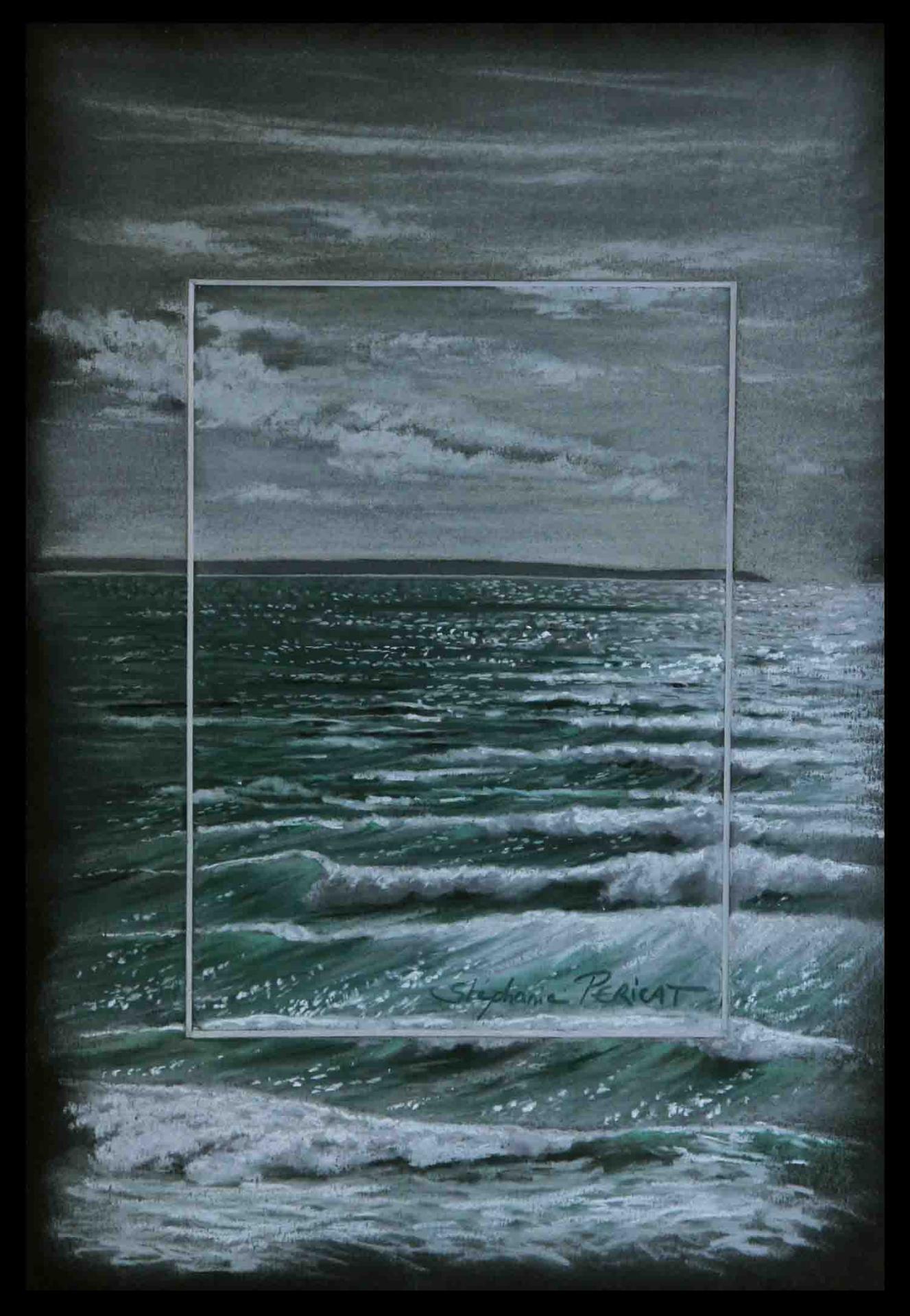vagues de lumières (waves of light) - 20x30cm